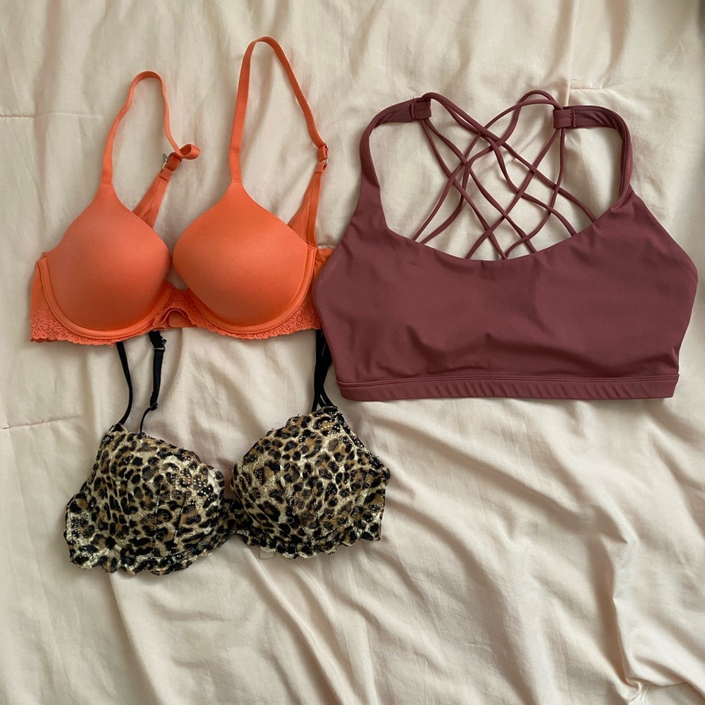 Bra Bundle - Aerie, Victoria’s Secret Pink, Amazon